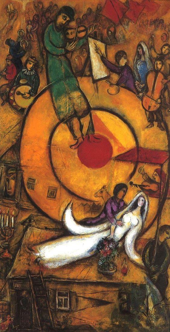 Triptych Liberation (1952) Marc Chagall