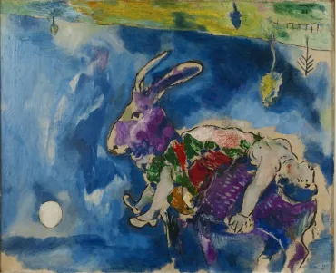 Le Rêve, 1927, Œuvre sur toile de Marc Chagall