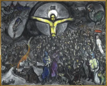 Exodus, 1952 - 1966, Works on canvas by Marc Chagall