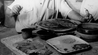 les aspects techniques des céramiques de Marc Chagall
