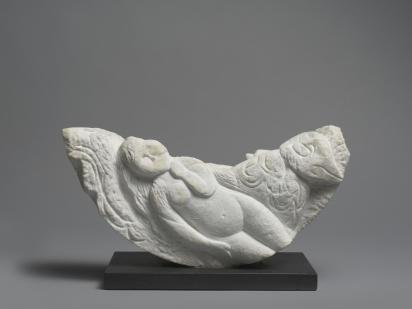 Amoureux ou La Vague à l'âne et à l'oiseau, 1952, Sculpture de Marc Chagall