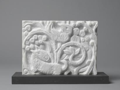 Âne, fleurs et oiseau ou Le Paradis ou Le Paradis terrestre, 1969, Sculpture de Marc Chagall