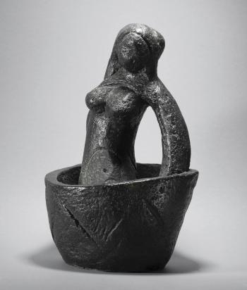 Woman Bathing, 1959, Sculpture by Marc Chagall