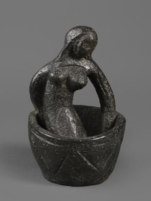 Woman Bathing, 1957 - 1959, Sculpture by Marc Chagall