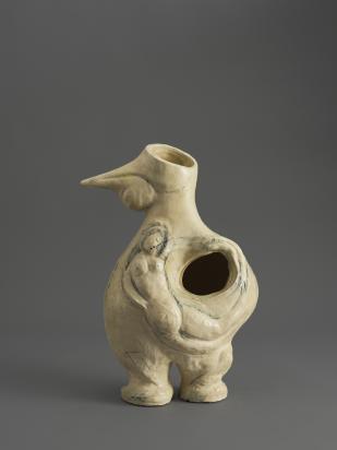Le Coq, 1954, Ceramic by Marc Chagall