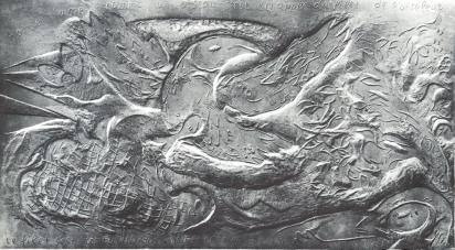 The Bird or Psalm 124, 1957, Sculpture by Marc Chagall