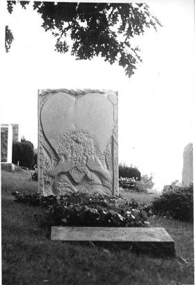 Tombstone for Bella Chagall, 1965, Sculpture by Marc Chagall