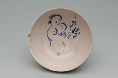 Service de mariage d’Ida Chagall : bol 3 : Maternité, 1951, Céramique de Marc Chagall