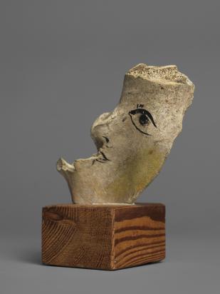 Face or Double Profile, circa 1957, Sculpture by Marc Chagall
