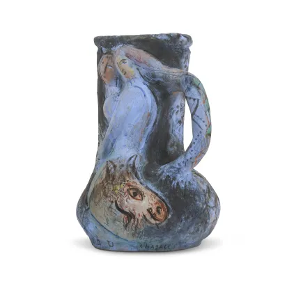 La Promenade I, 1957, Ceramic by Marc Chagall