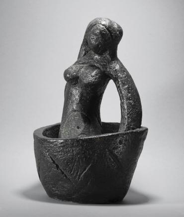 Femme au bain, 1959, Sculpture by Marc Chagall