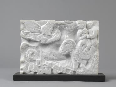 La Fuite en Egypte, 1968 - 1969, Sculpture by Marc Chagall