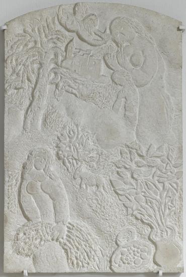 Les Femmes de la Bible, Sarah et Rébecca, 1969 - 1970, Sculpture by Marc Chagall