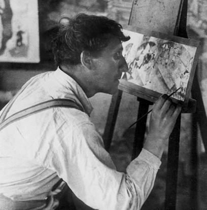 Discovery of Marc Chagall's work through color