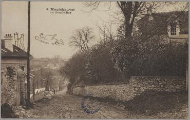 Postcard by Marc Chagall (Montchauvet), June 14, 1927, Postcard