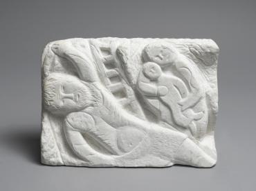 Descent the Cross, 1952, Sculpture by Marc Chagall