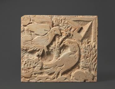 Deux oiseaux et un lapin ou La Colline, <i>circa</i> 1966, Sculpture de Marc Chagall