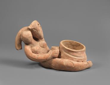 The Woman and the Well, <i>circa</i> 1953, Ceramic by Marc Chagall