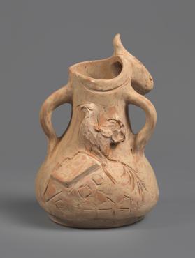 Blue Donkey, 1954, Ceramic by Marc Chagall