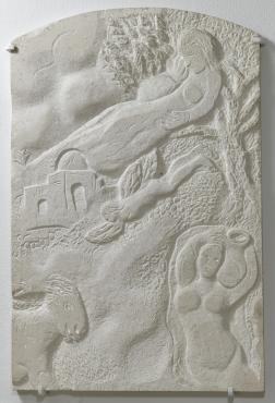 Les Femmes de la Bible, Rachel et Léa, 1969 - 1970, Sculpture de Marc Chagall