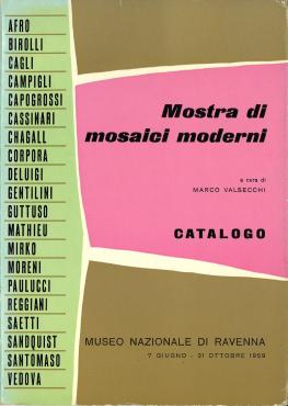 Mostra di mosaici moderni, 1959, Catalogue d'exposition collective