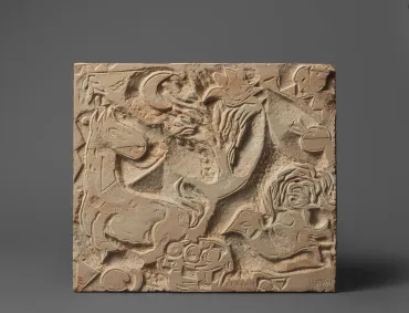 Donkey, Fish, Moon, and Two Birds or La Colline, <i>circa</i> 1966, Sculpture by Marc Chagall
