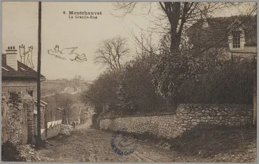 Postcard by Marc Chagall (Montchauvet), June 14, 1927, Postcard