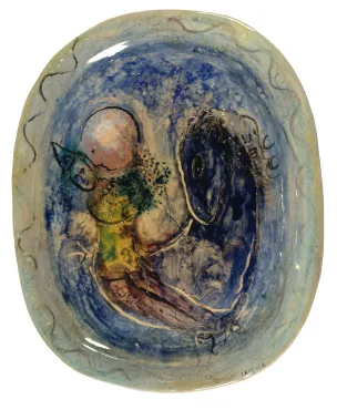 Circus or Pirouette at the Circus, 1950, Ceramic by Marc Chagall