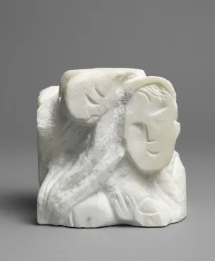 Couple ou Couple et Animal, <i>circa</i> 1969, Sculpture de Marc Chagall