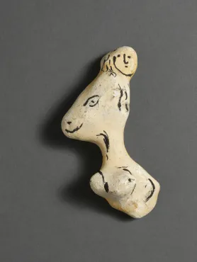 Femme-âne et visage, <i>circa</i> 1967, Sculpture de Marc Chagall