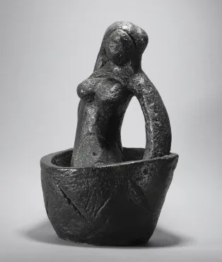 Femme au bain, 1959, Sculpture de Marc Chagall