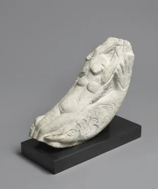 Woman With Fish, 1952, Sculpture by Marc Chagall