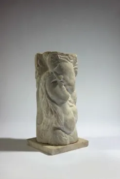 Les Deux Visages ou Couple, 1953, Sculpture de Marc Chagall