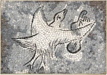 The Bird Musician, <i>circa</i> 1963 - 1964, Mosaic by Marc Chagall