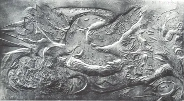 L'Oiseau ou Psaume 124, 1957, Sculpture de Marc Chagall