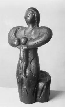 Madone à l'enfant ou Maternité, 1959, Sculpture de Marc Chagall