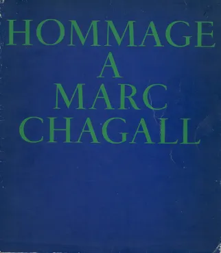 Hommage à Marc Chagall, 1969, Monographic exhibition catalogue