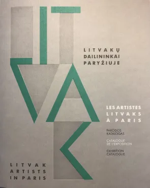 Les Artistes Litvaks à Paris, 2023, Catalogue d'exposition collective