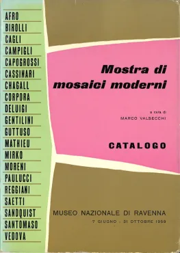 Mostra di mosaici moderni, 1959, Catalogue d'exposition collective